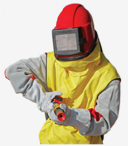 Фото - Защитный шлем оператора пескоструйной очистки Contracor COMFORT